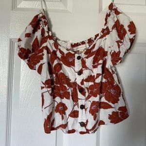 Women’s floral top